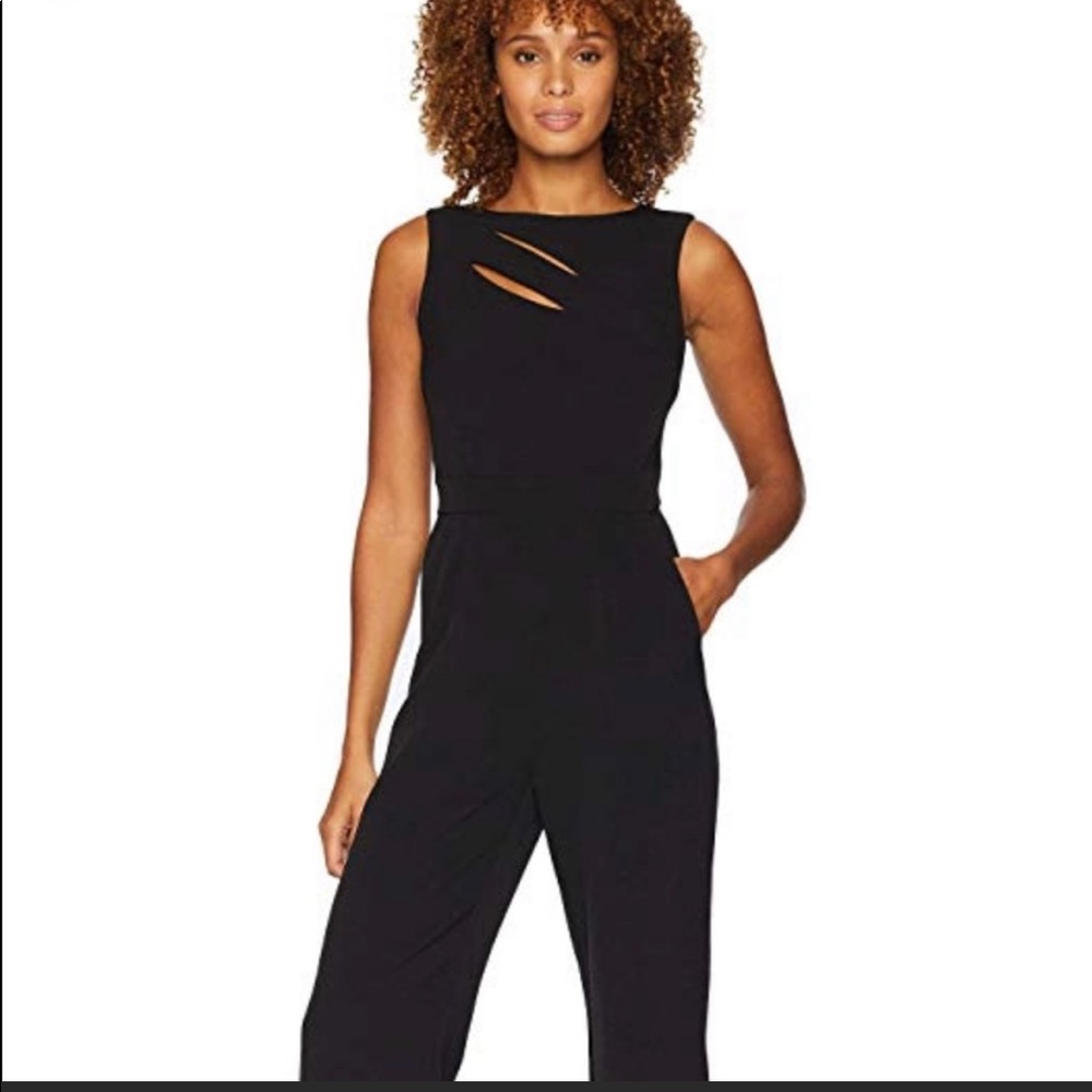 Tahari ASL Leonie Jumpsuit Size 8
